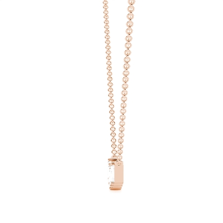 Rose Gold Delicate Diamond Pendants