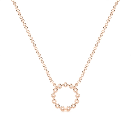 Rose Gold Pendant Necklaces