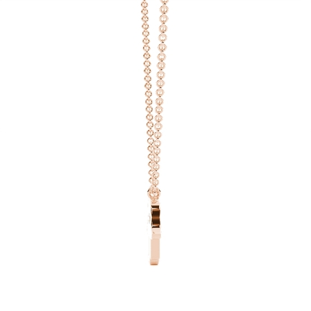Rose Gold Delicate Diamond Pendants