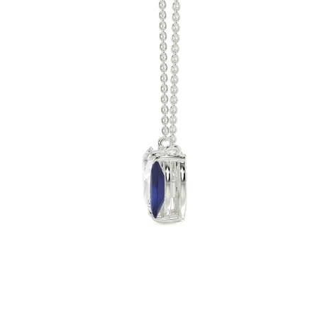 Toi Et Moi Pear Diamond & Marquise-Cut Ruby Diamond Pendant