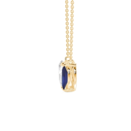 Toi Et Moi Pear Diamond & Marquise-Cut Ruby Diamond Pendant