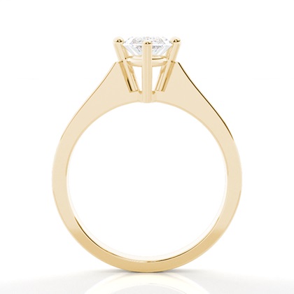 Marquise Yellow Gold Solitaire Engagement Rings