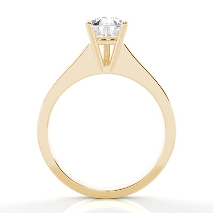 2.00 Carat Gelbgold Solitärringe Verlobungsringe