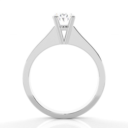 Oval Solitaire Diamond Rings