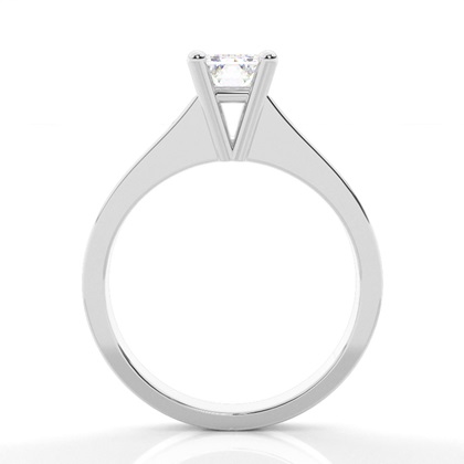 Emerald Solitaire Diamond Rings