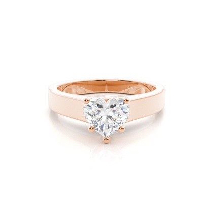 Heart Diamond Rings