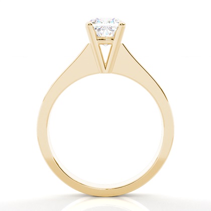 Yellow Gold Lab Grown Diamond Engagement Rings