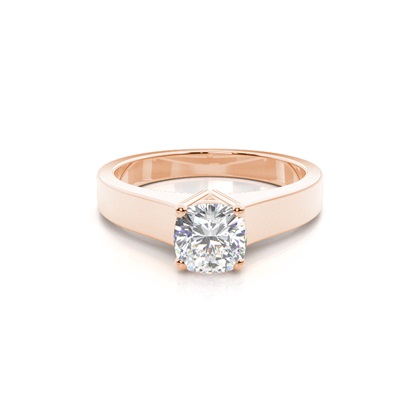 Cushion Lab Grown Diamond Engagement Rings