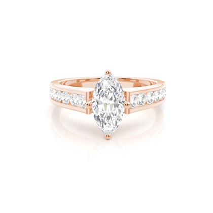 Marquise Diamond Engagement Rings