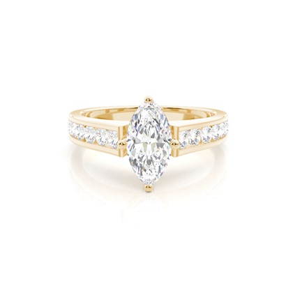 Marquise Diamond Engagement Rings