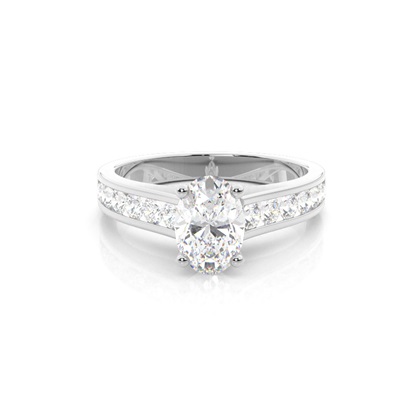 Oval Diamond Engagement Rings