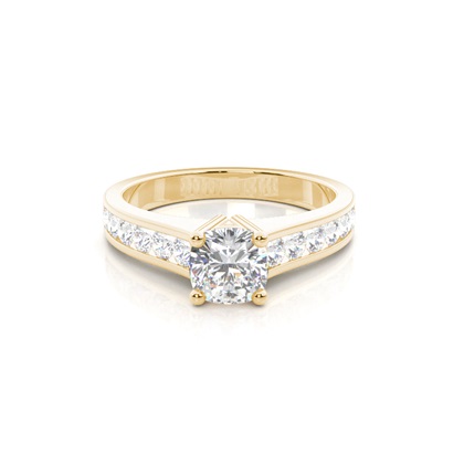 Cushion Cut Diamond Engagement Rings