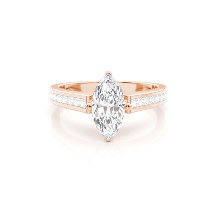 Marquise Diamond Engagement Rings