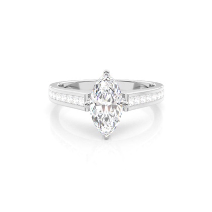 Marquise Diamond Engagement Rings