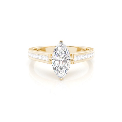 Marquise Diamond Engagement Rings