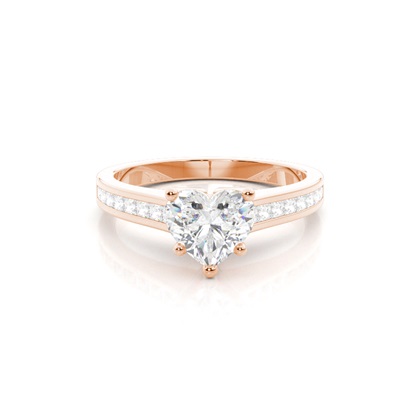 Heart Diamond Engagement Rings
