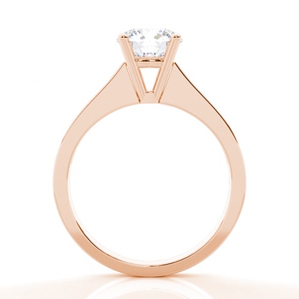 Rose Gold Moissanite Engagement Rings	