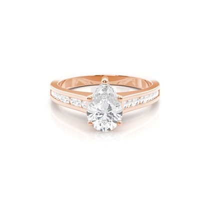 Pear Diamond Rings