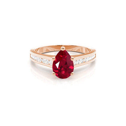 Pear Shaped Gemstone Rings & Jewellery