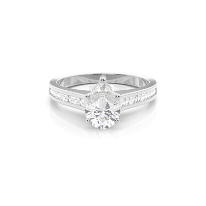 Pear Diamond Rings