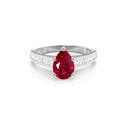 Pear Shaped Gemstone Rings & Jewellery