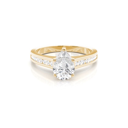 Pear Diamond Rings