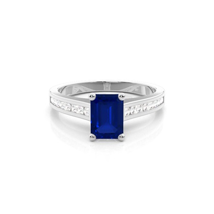 Emerald Cut Gemstone Rings & Jewellery