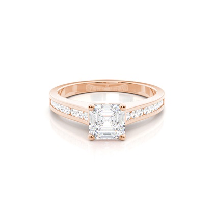 Asscher Diamond Rings