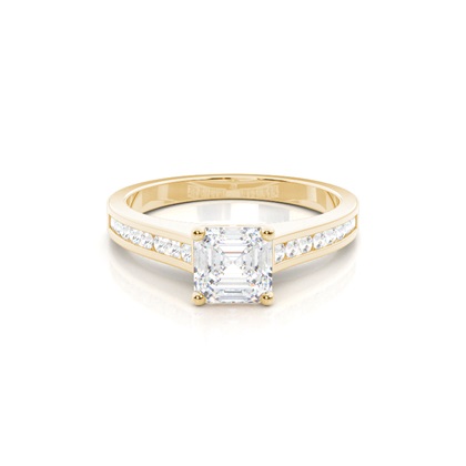 Asscher Diamond Rings
