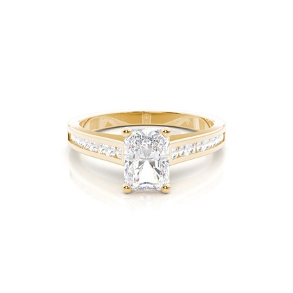 Radiant Diamond Rings
