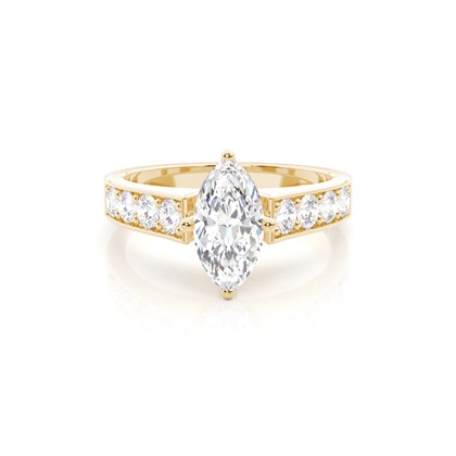 Marquise Diamond Engagement Rings