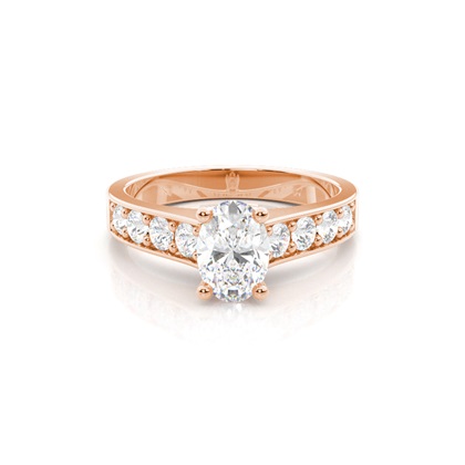 Oval Diamond Engagement Rings