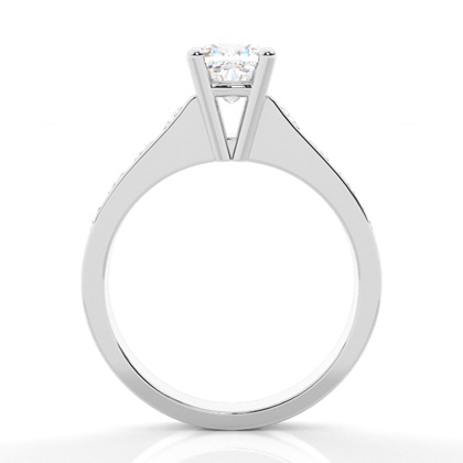 Cushion Lab Grown Diamond Engagement Rings