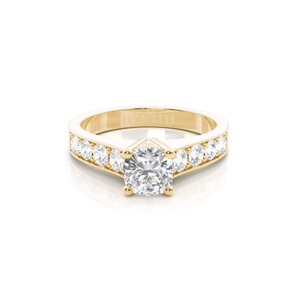 Cushion Cut Diamond Engagement Rings