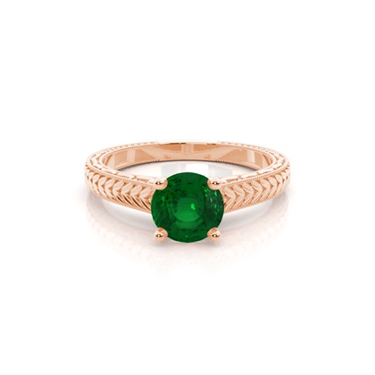 Rose Gold Diamond Engagement Rings Gemstones