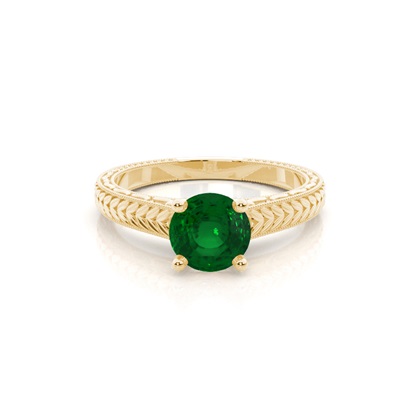 Yellow Gold Diamond Engagement Rings Gemstones