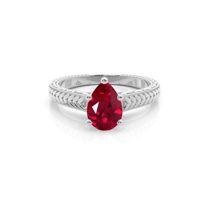 Pear Shaped Gemstone Rings & Jewellery