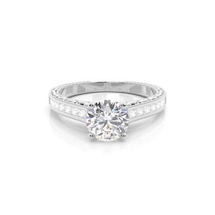 Round Diamond Rings