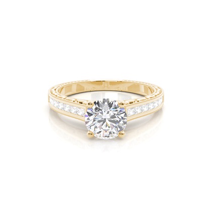 Round Diamond Rings
