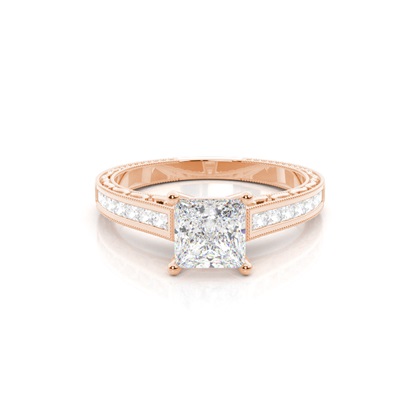 Princess Cut Diamond Rings