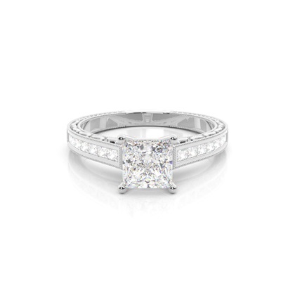 Princess Cut Diamond Rings