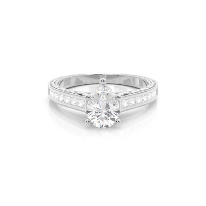 Pear Shaped Diamond Engagement Rings