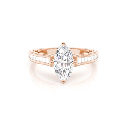 Marquise Diamond Engagement Rings