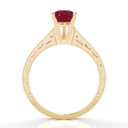 Pear Yellow Gold Diamond Rings Gemstones