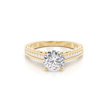 Round Diamond Rings
