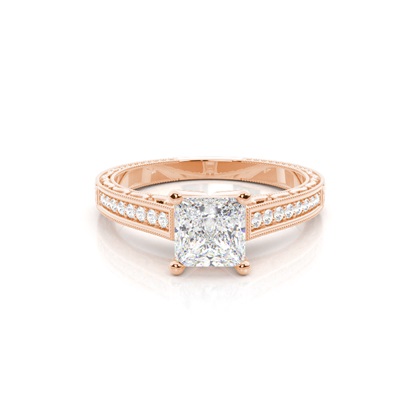 Princess Cut Diamond Rings