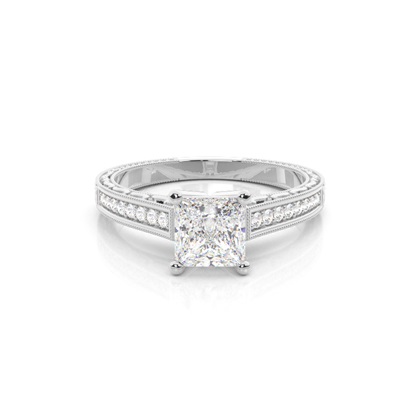 Princess Cut Diamond Rings