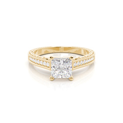 Princess Cut Diamond Rings