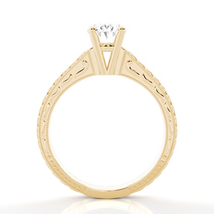 Oval Vintage Diamond Engagement Rings