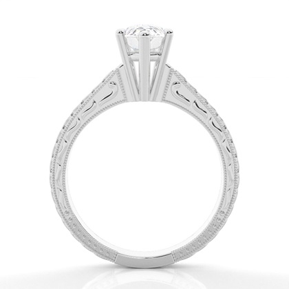 Pear Vintage Engagement Rings